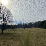 Am Skihang nach oben